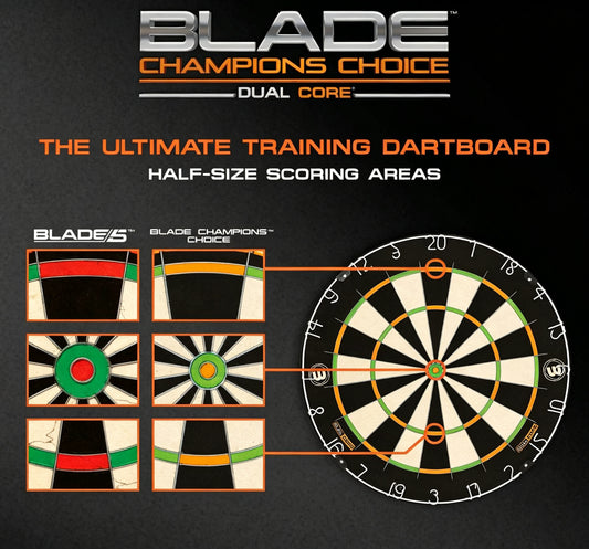 Tournament-Grade Bristle Dartboard – PDC Official Specs
