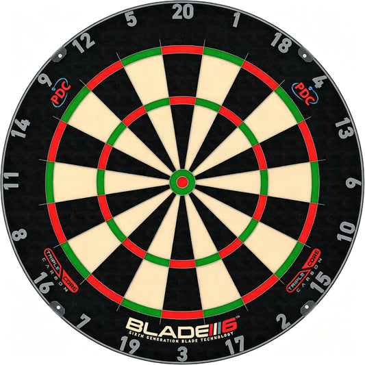 Tournament-Grade Bristle Dartboard – PDC Official Specs